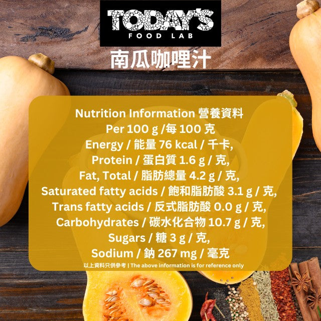 即食雞胸 | 南瓜咖哩 | Today's Food Lab